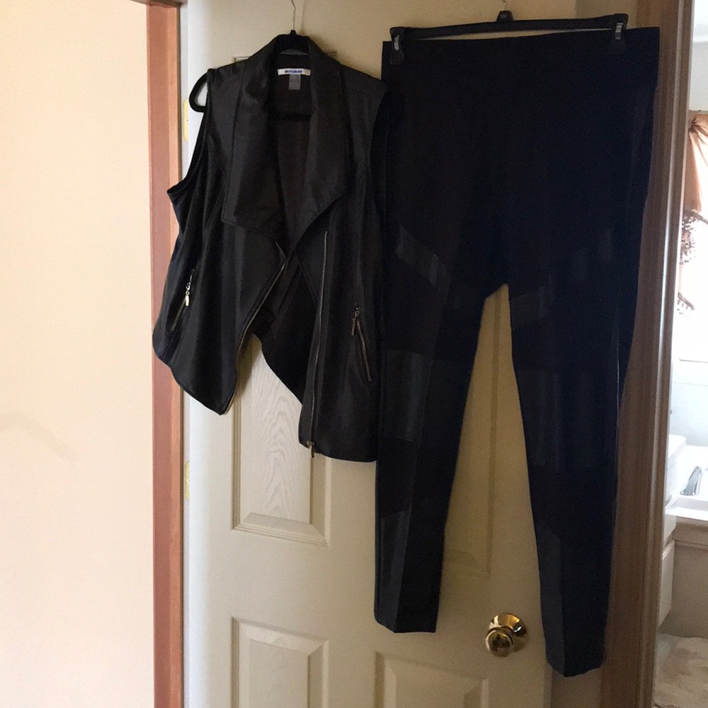 Woman pant and vest